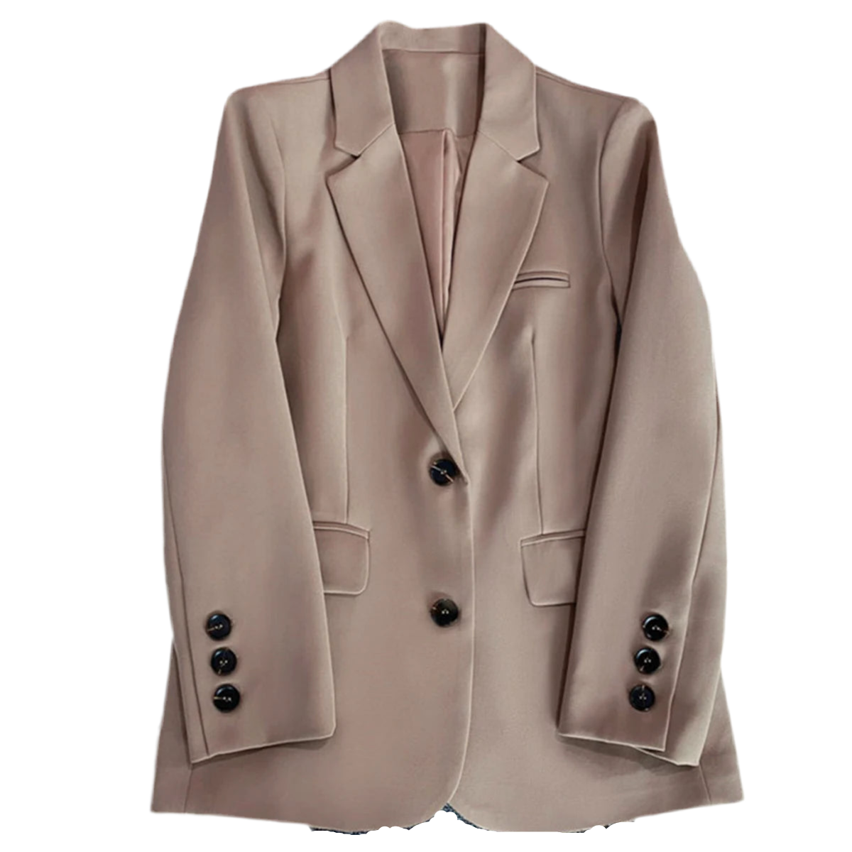 Chic Slim Brown Blazer