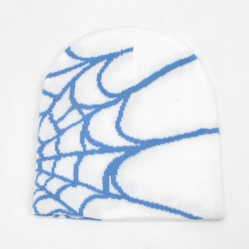 Acrylic Y2K Spider Pattern Beanie (2022)