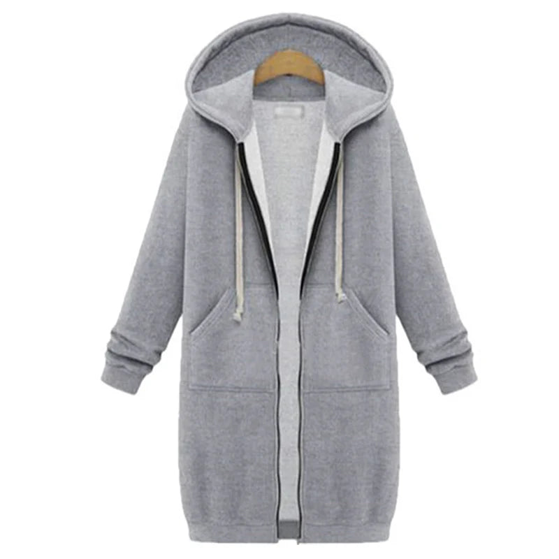 Oversized Hoodie Parka Dress