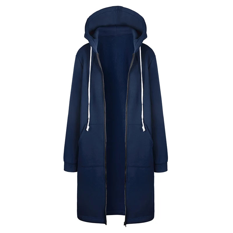 Oversized Hoodie Parka Dress