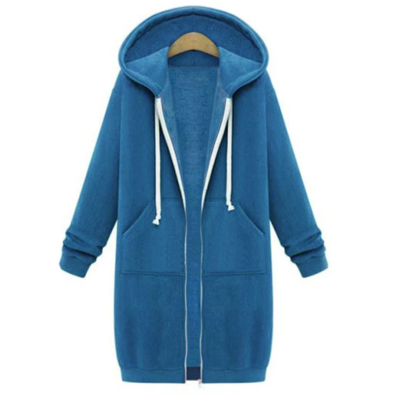 Oversized Hoodie Parka Dress