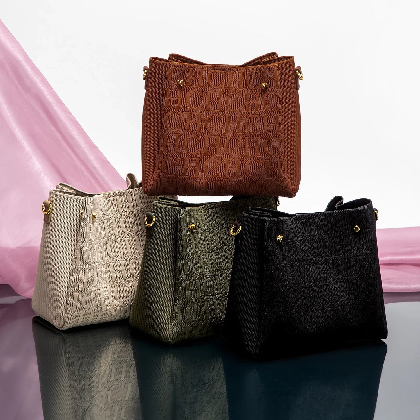 Elegance Drawstring Crossbody Bag
