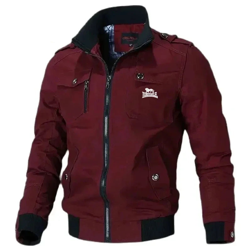 Multi-functional Embroidered Cotton Varsity Jacket (2024)