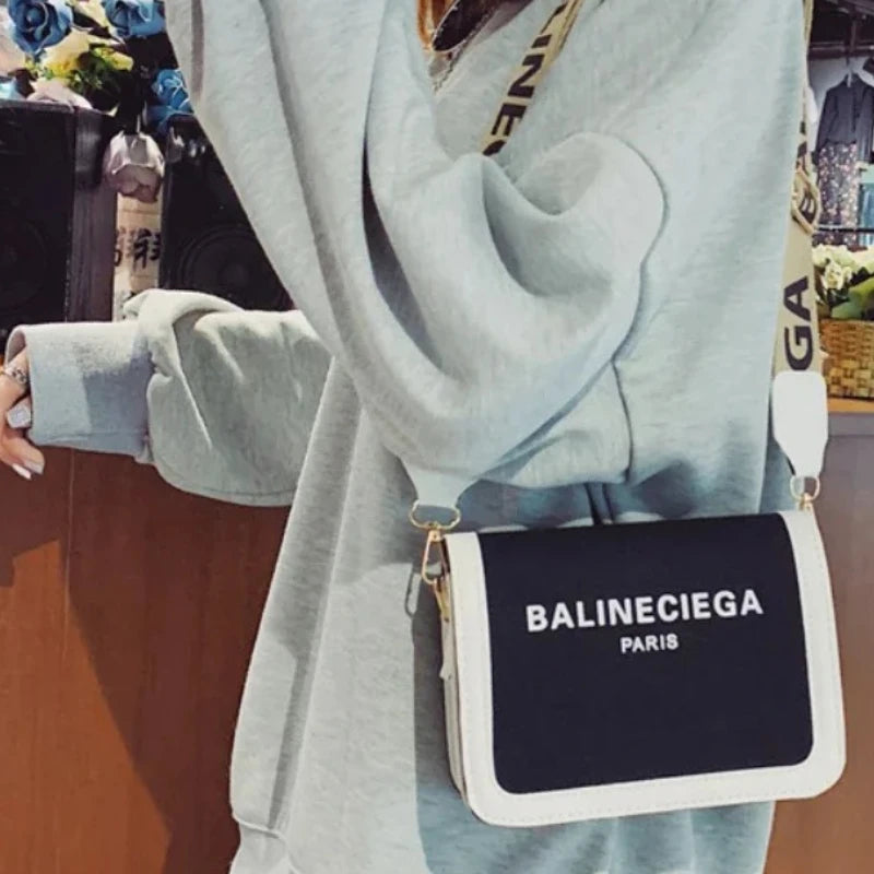Wide Shoulder Crossbody 'Balenci' Bag