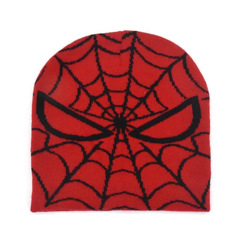 Acrylic Y2K Spider Pattern Beanie (2022)