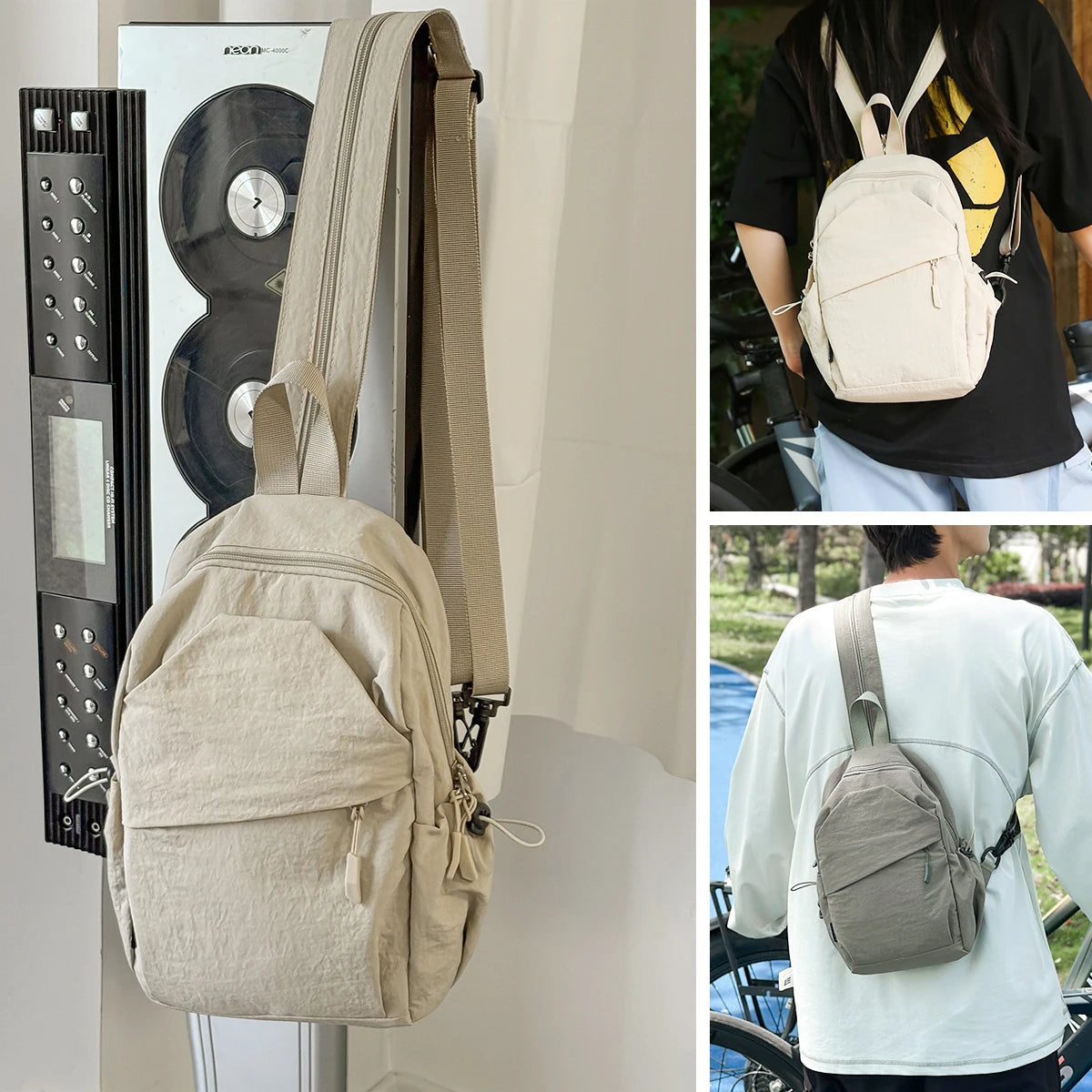 SportFlex Single Shoulder Crossbody Bag