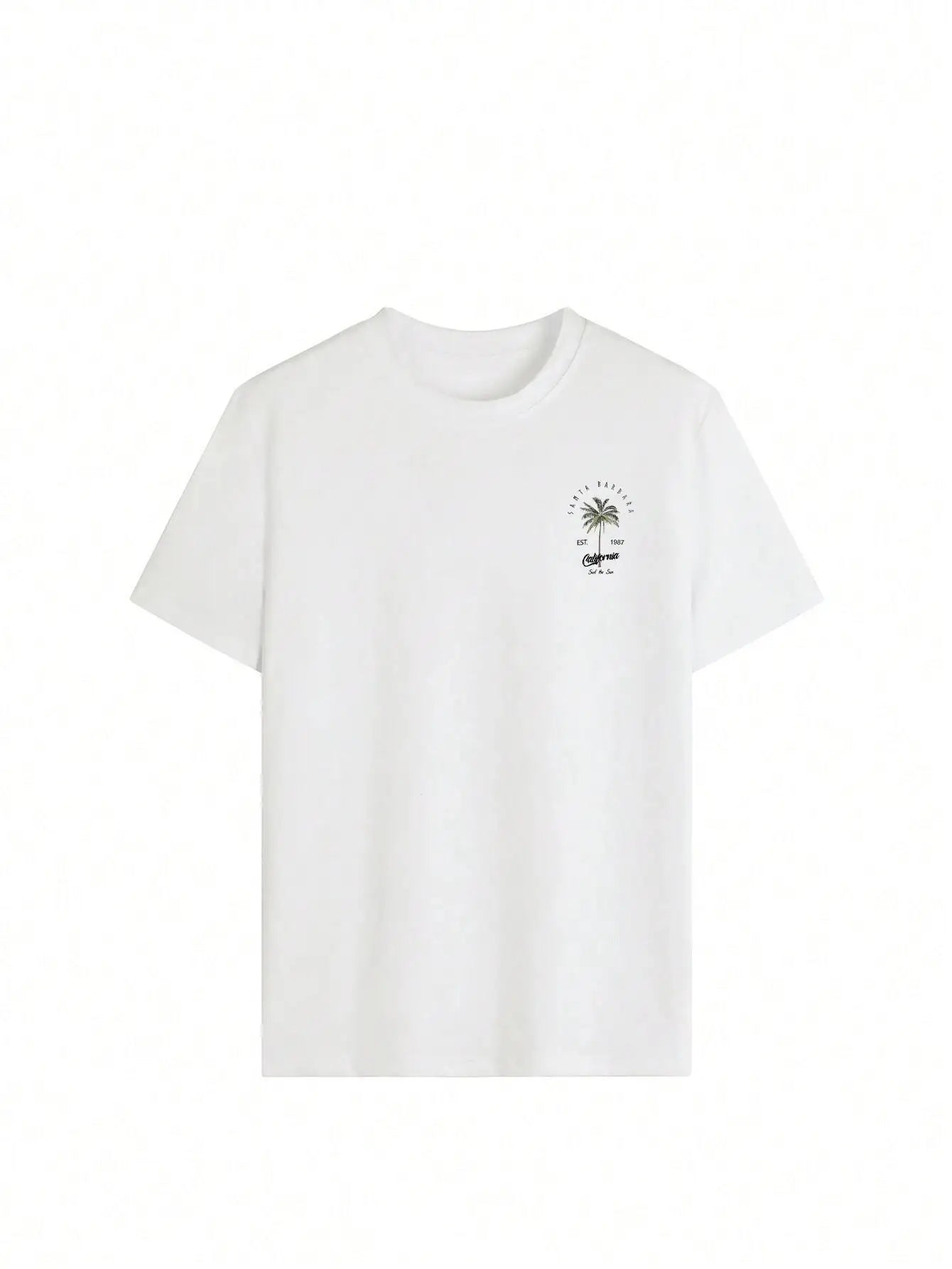 Cotton California Coconut Palm Tee