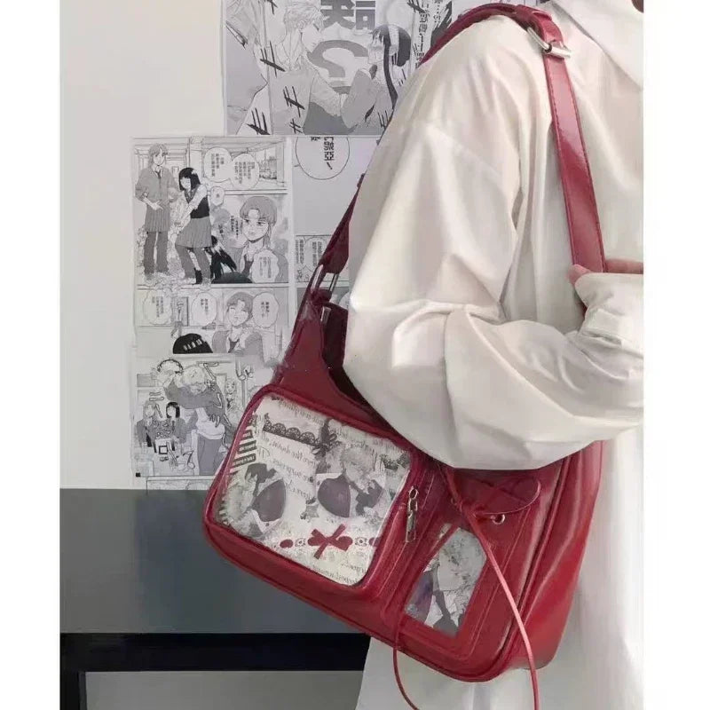 Y2K Transparent Harajuku Crossbody Bag