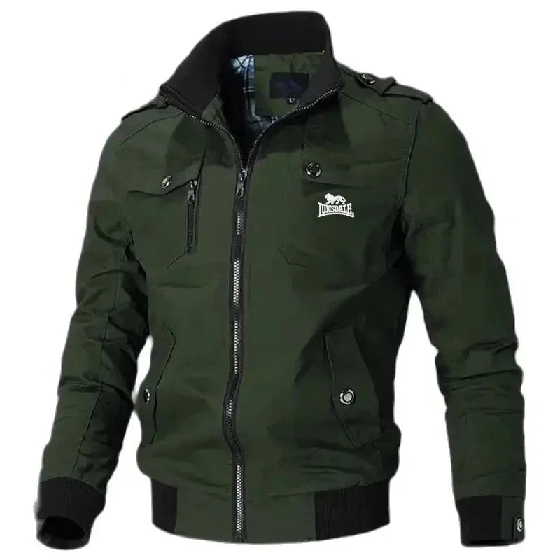 Multi-functional Embroidered Cotton Varsity Jacket (2024)