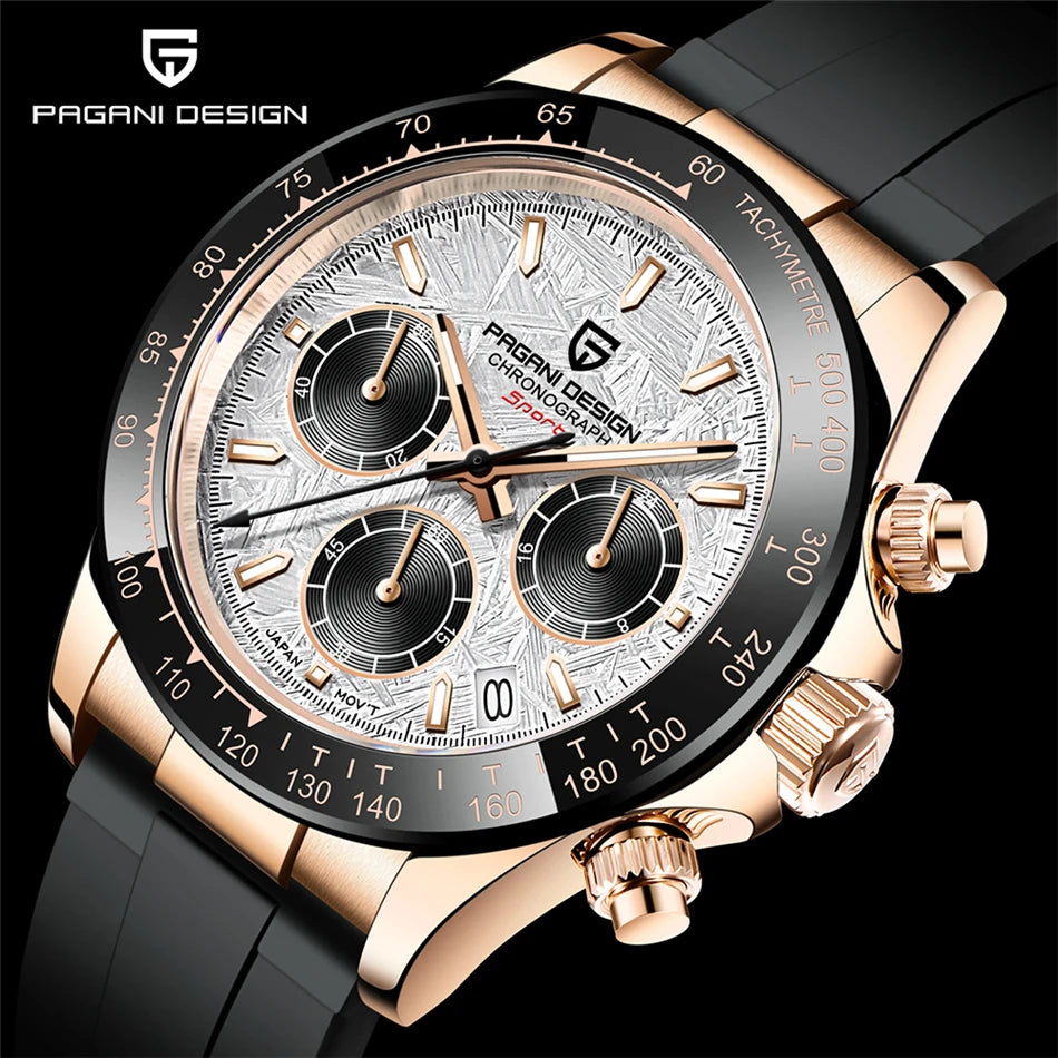 Genuine Pagani Design V2 'Relogio Masculino' Sapphire Watch