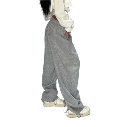 Y2K Lace-Up Baggy Sweatpants