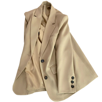 Chic Slim Brown Blazer