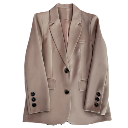 Chic Slim Brown Blazer