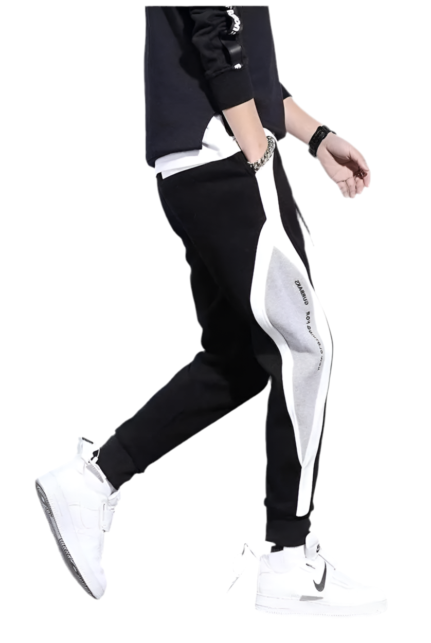 Black Streetwear Joggers