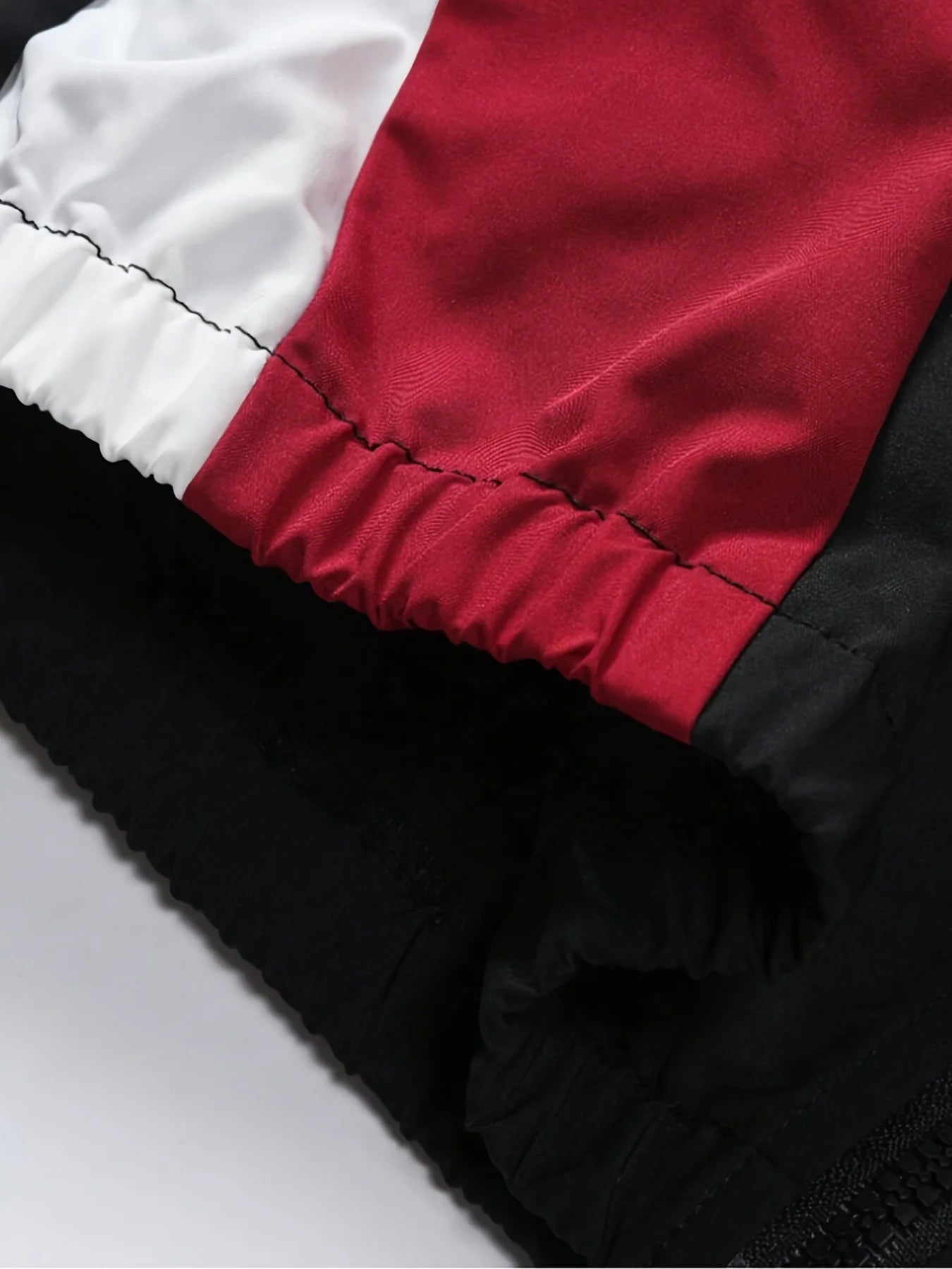 Lightweight Colour-Block Windbreaker