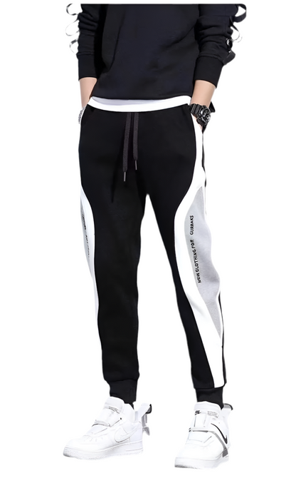 Black Streetwear Joggers
