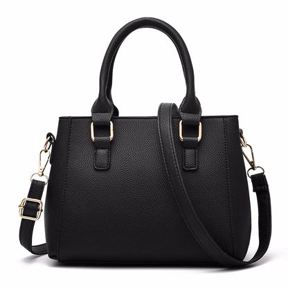 'Sac a Main' Embroidered Leather Messenger Handbag