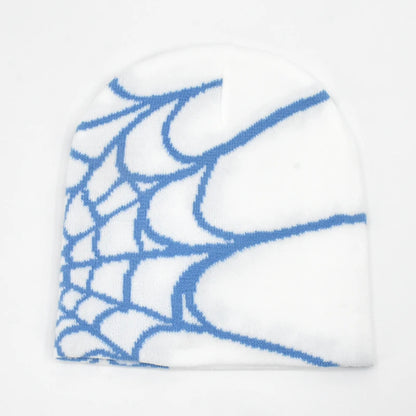 Acrylic Y2K Spider Pattern Beanie (2022)
