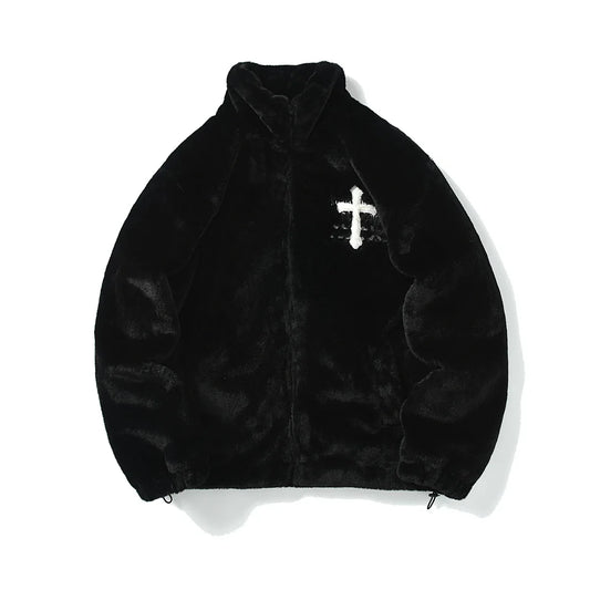 American Cross Street Faux Fur Jacket