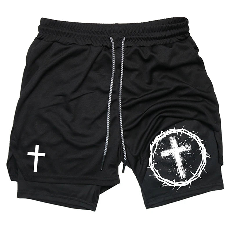 Holy 2-in-1 Performance Gym Shorts