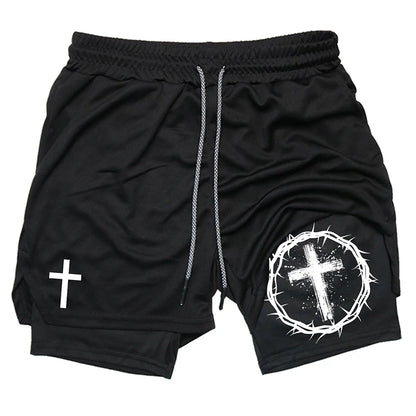 Holy 2-in-1 Performance Gym Shorts