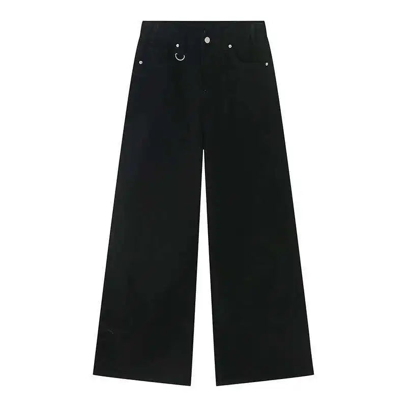 Washed Loose Fit Denim Jeans