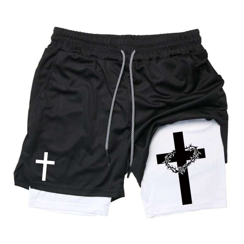 Holy 2-in-1 Performance Gym Shorts