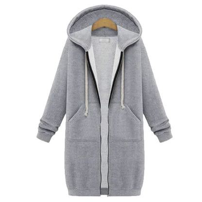 Oversized Hoodie Parka Dress
