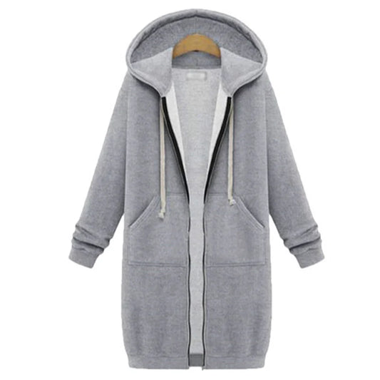 Oversized Hoodie Parka Dress