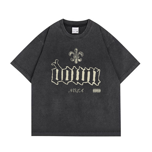 'DOWN' Rock Graphic Tee