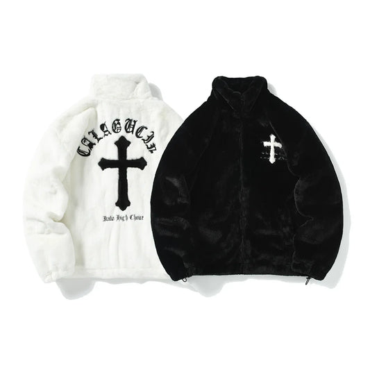 American Cross Street Faux Fur Jacket