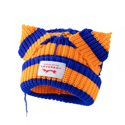 Y2K Cute Ear Personality Beanie