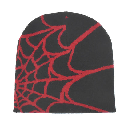 Acrylic Y2K Spider Pattern Beanie (2022)