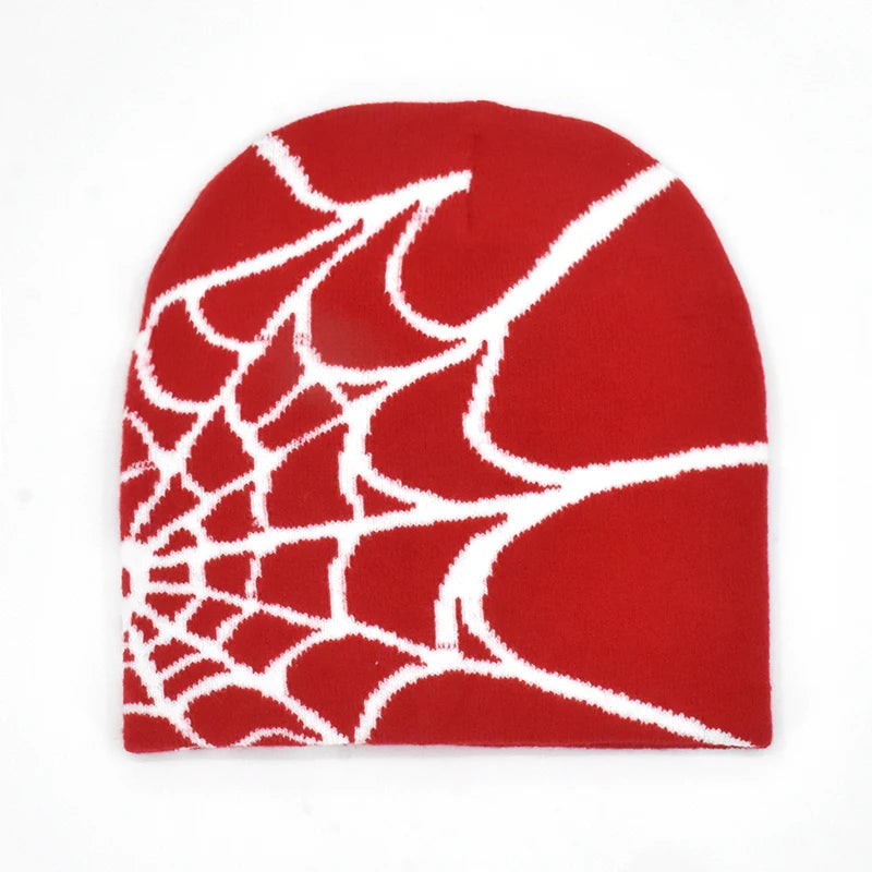 Acrylic Y2K Spider Pattern Beanie (2022)