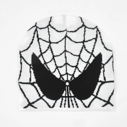 Acrylic Y2K Spider Pattern Beanie (2022)
