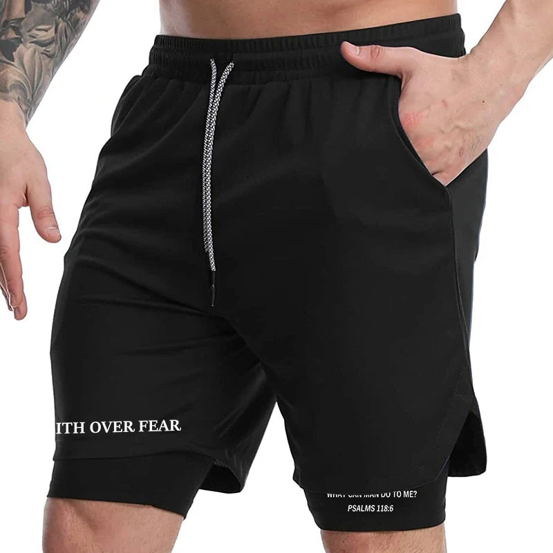 Holy 2-in-1 Performance Gym Shorts