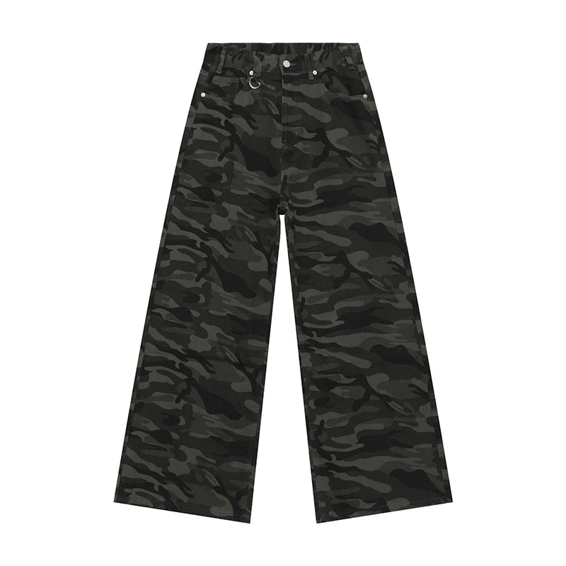 Washed Loose Fit Denim Jeans