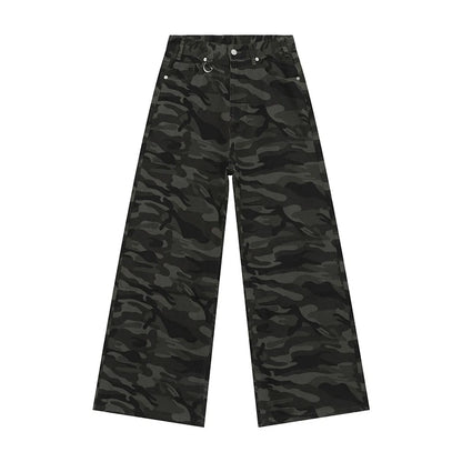 Washed Loose Fit Denim Jeans