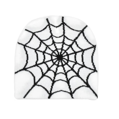 Acrylic Y2K Spider Pattern Beanie (2022)