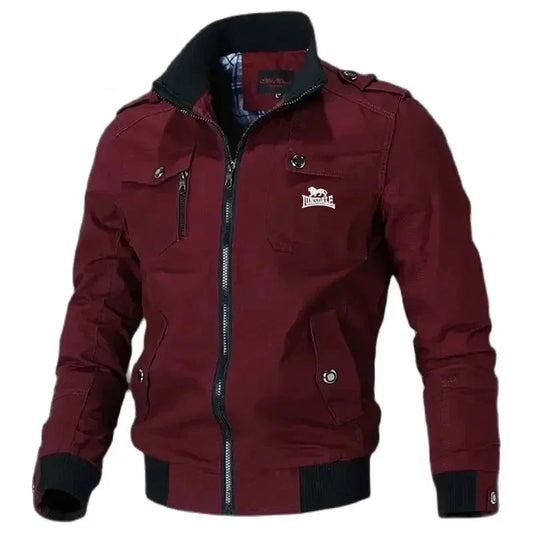 Multi-functional Embroidered Cotton Varsity Jacket (2024)