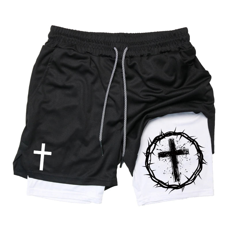 Holy 2-in-1 Performance Gym Shorts