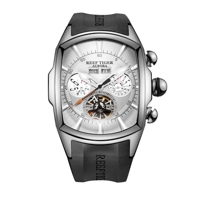 Reef Tiger 'Relogio Masculino' Tourbillion Sport Watch