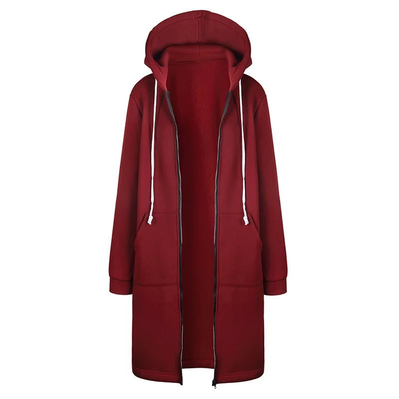 Oversized Hoodie Parka Dress