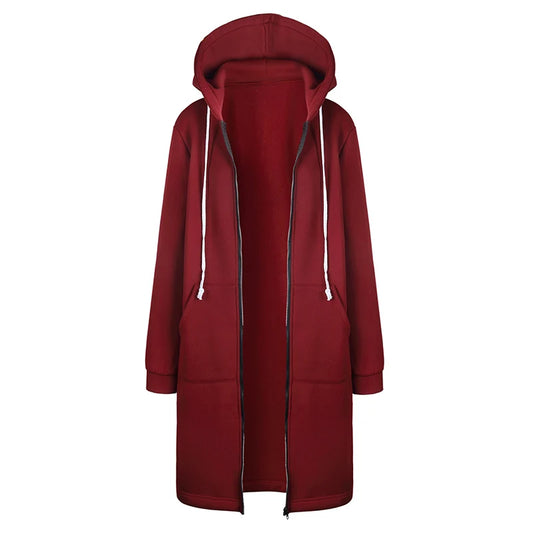 Oversized Hoodie Parka Dress