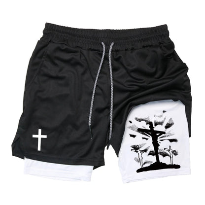 Holy 2-in-1 Performance Gym Shorts