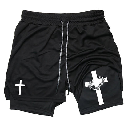 Holy 2-in-1 Performance Gym Shorts