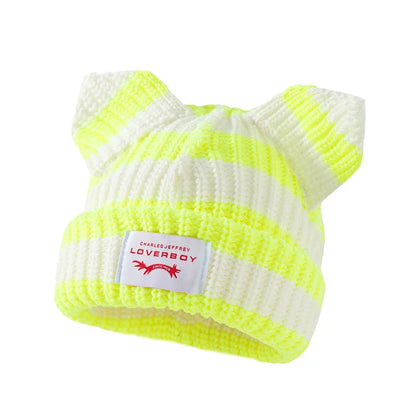 Y2K Cute Ear Personality Beanie
