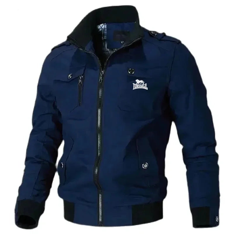 Multi-functional Embroidered Cotton Varsity Jacket (2024)