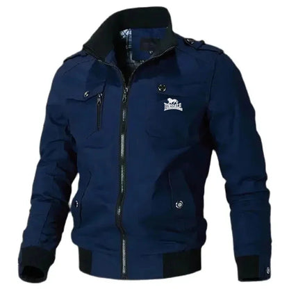 Multi-functional Embroidered Cotton Varsity Jacket (2024)