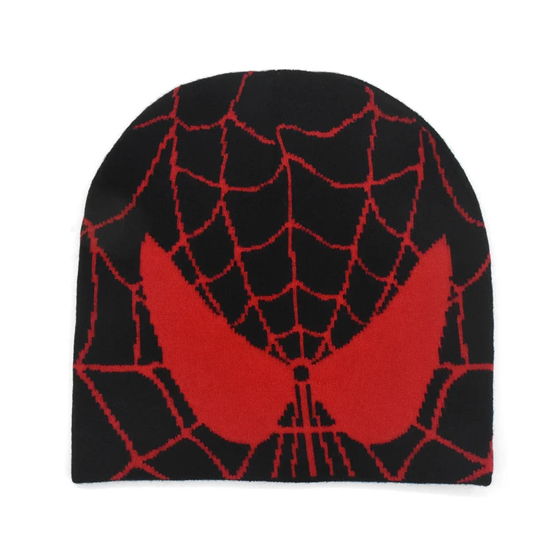 Acrylic Y2K Spider Pattern Beanie (2022)